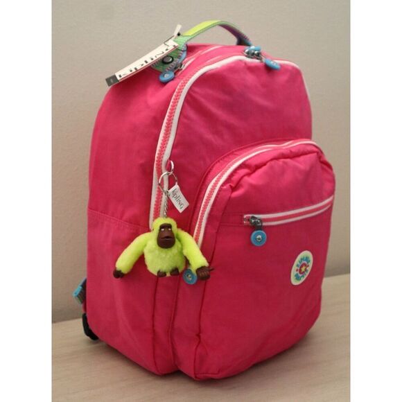 Kipling KIA5L4-2JA Women's Fresh Pink 15" Laptop Seoul Backpack - Picture 5 of 10